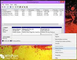 Dalam windows 10, biasanya terdapat beberapa partisi harddisk yang tersedia dan siap digunakan. Cara Membuat Partisi Di Windows 8 8 1 Winpoin