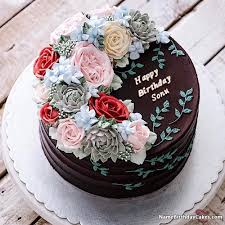 The Name Sonu Is Generated On Happy Birthday Images Download Or Share With Your F Happy Birthday Mom Cake Birthday Wishes Cake Happy Birthday Chocolate Cake Happy birthday to someone who is such a great friend to me, what would i do without. birthday wishes cake
