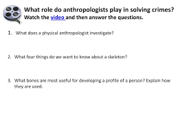 Forensic Anthropology Ppt Download