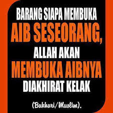 Membicarakan aib orang itu sangat di larang dalam islam dan kita dianjurkan menjauhinya ustadz adi hidayat adalah ustad yang. Status Nasihat Bahayanya Membuka Aib Saudaranya Abu Ilyas Alkaltuniy