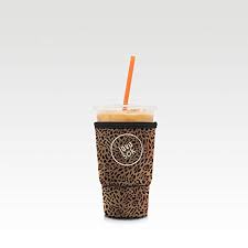 Java Sok Reusable Iced Coffee Sleeve Cup Insulator Sleeve For Cold Beverages And Neoprene Cup Holder Ideal For St Coffee Sleeve Iced Coffee Iced Coffee Cup
