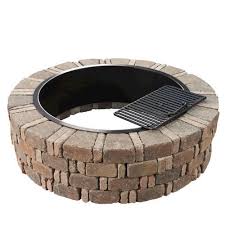 Menards brick fire pit kit. Pin On Patios Porches And Pergolias