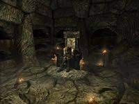 Once you have both weapons, take them back to the central door and activate it to load to a new screen (volunruud elder's cairn). Skyrim Halldir S Cairn The Unofficial Elder Scrolls Pages Uesp