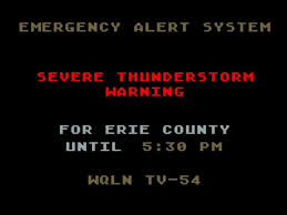 Is an urgent message that severe weather is either occurring or will occur. Severe Thunderstorm Warning Emergency Alert System Wiki Fandom