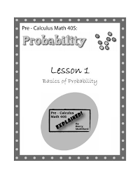 Calculus / michael spivak ; Pre Calculus Math 40s Probability Lesson 1 Pdf