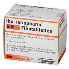 Ibu Ratiopharm 600 Mg 100 St Shop Apotheke Com