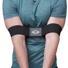 Scott Edward Pro Golf Swing Arm Band Training Aid for Golf Beginners, Black 