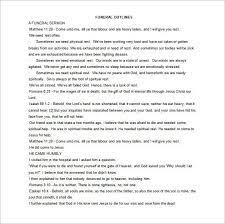 For the christian though, there is a much different perspective on things. Sermon Outline Template 9 Free Sample Example Format Download Free Premium Templates
