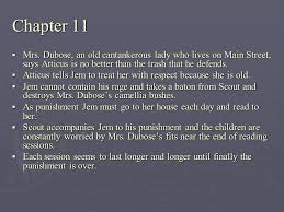 Mrs. Dubose - The Maycomb Tribune