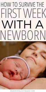 How To Survive The First Week With A Newborn Baby Supplies Newborn New Baby Products