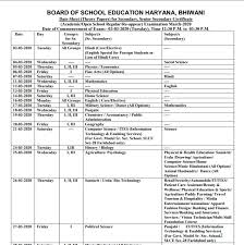 Students can also check the exam schedule here in this page. Haryana Hbse 10th Admit Card 2020 Secondary March 2020 Exam Regular