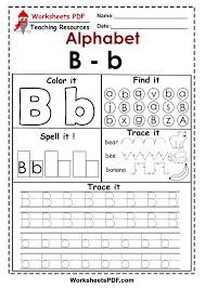 You must get these printable worksheets. Worksheets Pdf Alphabet Letter B B Download Pdf Facebook