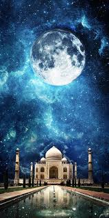 Seventh Wonder Of The World Beautiful Moon Taj Mahal Pictures