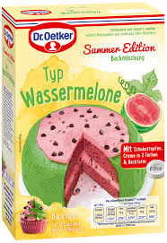 Fruchtfleisch mit einem kugelausstecher herausschneiden und beiseitelegen. Typ Wassermelone Summer Edition Von Dr Oetker Backmischung Oetker Wassermelone