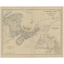 Being a political map, it comes with comprehensive geographic detailing and clearly labeled place names. Antique Map Of Eastern Canada By Johnston 1882