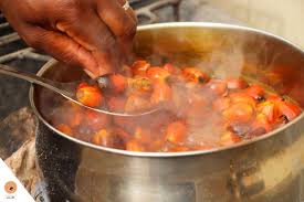 La Sauce Graine Ivoirienne Recettes De Cuisine Africaine Recettes De Cuisine Recette De Crevettes
