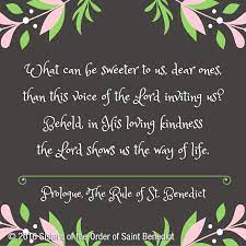 Home Saint Benedict S Monastery Rule Of St Benedict Spiritual Thoughts Benedict