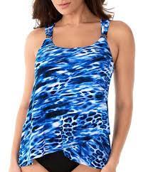 Miraclesuit Illusion Ursla Underwire Tankini Swimsuit Top Dillard S In 2021 Tankini Swimsuit Top Tankini Swim Tops Underwire Tankini