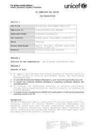 Vice president, finance and operations job description while the. Background Unicef Uk