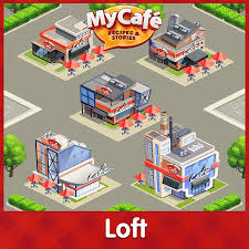 Loft Style Structures Level 1 5 Mycafe Mycafegame Cafe Sweet Cafe Cafe Design