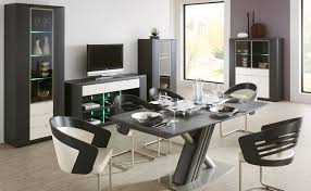 A High Tech Style Interior Modern Dining Room Dining Room Furniture Modern Contemporary Dining Room Furniture