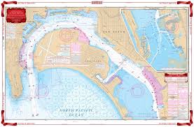 San Diego And Approaches Navigation Chart 80