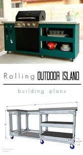 rolling outdoor island building plans