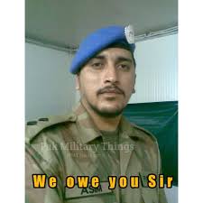 Today is 16th shahadat anniversary of Lt Asim Iqbal Shaheed On the mid  night of 3rd & 4th May 2009, Lt Asim & his convoy was
