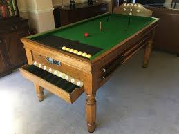 Antiques Atlas Jelks And Sons Oak Bar Billiard Table Slate Bed In 2019 Bar Billiards Table Table Billiards Pool