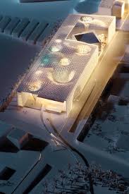 Architectural Model For Institute Of Diplomatic Studies In Riyadh Saudi Arabia By Henning L Scandinavian Architecture Architecture Model Architecture Company