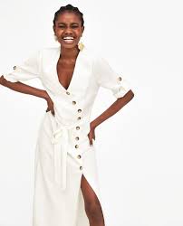 Midi Dress With Buttons Dresses Fashion Midi Dress Great savings & free delivery / collection on many items. pinterest