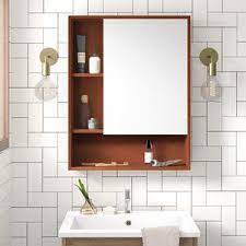 We let you customise every aspect. Portree 48 Single Bathroom Vanity Set Bathroom Mirror With Shelf Bathroom Mirror Storage Mirror Cabinets