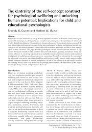 You have remained in right site to begin getting this info. Pdf The Centrality Of The Self Concept Construct For Psychological Wellbeing And Unlocking Human Potential Implications For Child And Educational Psychologists