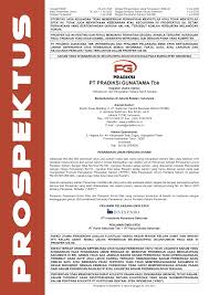 Eka dharma jaya sakti dipercaya menjadi dealer resmi volvo trucks di kalimantan. Https Www Idx Co Id Media 8776 Pgun Prospektus Ipo 2020 Pdf