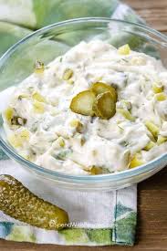 This Dill Tartar Sauce Recipe Is Packed Full Of Crunchy Dill Pickle Goodness It Pairs Perfectly With Fish Dill Tartar Sauce Recipe Tartar Sauce Sauce Recipes