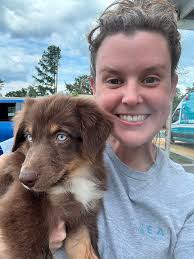 AUSTRALIAN HH Bred to hunt as a waterfowl retriever, I'm smart as whip and  a people pleaser, A natural show-off and comic entertainer-er... New tricks  and commands are, for a brainer. Elegant