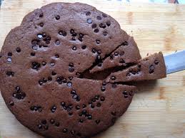 Scroll to the end of this post to print out the complete recipe. A Simple Choco Chip Chocolate Cake Recipe Escapades
