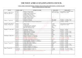 Waec Timetable 2020 2021 Out Check Download Pdf Waec 2020 2021 Timetable May June Wassce Cur Question Paper This Or That Questions Senior Secondary School