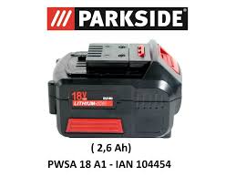 Wenn ihnen kein rücksendeetikett zur verfügung steht, erstellen sie dieses einfach und schnell online und sparen dabei sogar noch. Pwsa 18 A1 Angle Grinder Parkside Lidl Battery 18v 2 6ah Pack 18 2 6 104454 For Sale Online Ebay