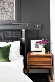 Black Walls And Black Rattan Bed Forge Bhdm Design Feng Shui Bedroom Colors Bedroom Interior Home Decor Bedroom