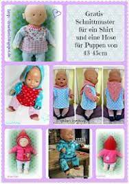Damit kannst du einen puppenoverall, ein puppenkleid, einen puppenschlafsack, eine puppenjacke und. Puppenkleidung Freebook 43 45 Cm Puppen Kleidung Nahen Spielzeug Nahen Puppenkleider Nahen