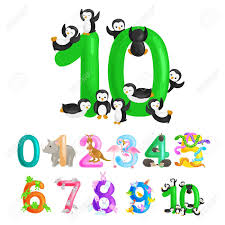 Including ordinal number example sentences and examples of when to use ordinal numbers in english ordinal numbers are numbers which indicate a position or order of things and objects. Ordinal Number 10 For Teaching Children Counting Ten Penguins Royalty Free Cliparts Vectors And Stock Illustration Image 72211428