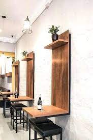 Wall Mounted Table Full Size Of Fabulous Small Cafe Tables Wall Mounted Table Home Design Large Size O Cafe Interior Restaurant Furniture Coffee Shops Interior