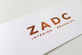 Use one side on your business card design to engage and surprise your customers. Bronze Hot Stamping Business Cards Zadc Studio Puchong Name Card Printing Design