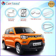 The maruti suzuki swift sports price will inevitably be higher than the usual maruti suzuki upcoming low price cars, but. Car Saaz Exterior Chrome Accessories Combo Kit Compatible With Maruti Suzuki S Presso 2019 Present Amazon In Car Motorbike