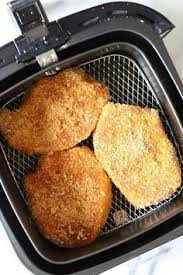 Crispy Breaded Pork Chops Easy Air Fryer Recipe Recipe Air Fryer Recipes Pork Air Fryer Recipes Easy Breaded Pork Chops