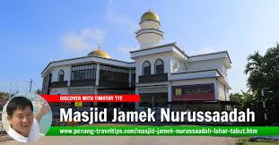 Find the travel option that best suits you. Masjid Jamek Nurussaadah Lahar Tabut Penaga