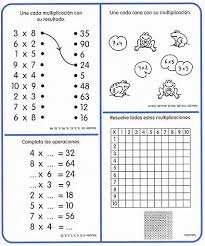Mi Escuela Divertida Cuaderno De Actividades Matematicas Las Tablas De Multipl Tablas De Multiplicar Tabla De Multiplicar Para Imprimir Ejercicios De Calculo