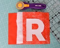 These letters can even be made in smaller sizes and would. How To Make Fabric Alphabet Letters The Seasoned Homemaker