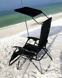 Zero Gravity Lounge Chair With Canopy Beach Lounge Chair Beach Lounge Cool Umbrellas